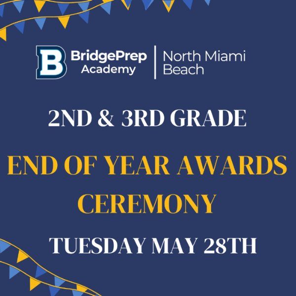 2nd & 3rd Grade End of Year Award Ceremony